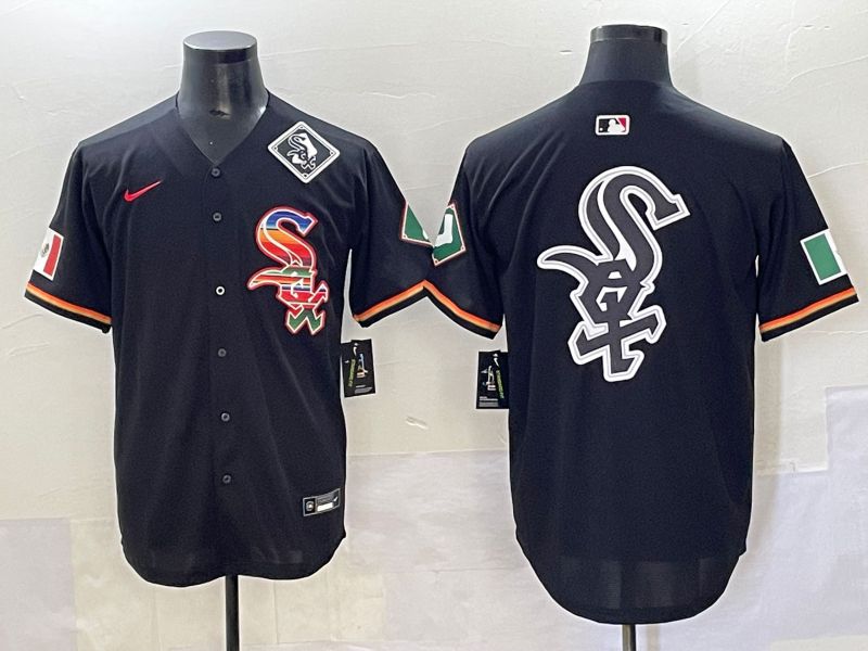 Men 2025 Chicago White Sox Blank Black Game Nike MLB Jersey style 38